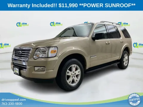 Gold 2007 Ford Explorer XLT for sale in Anoka, MN
