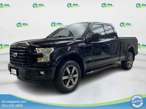 Black 2016 Ford F-150 XLT for sale in Anoka, MN