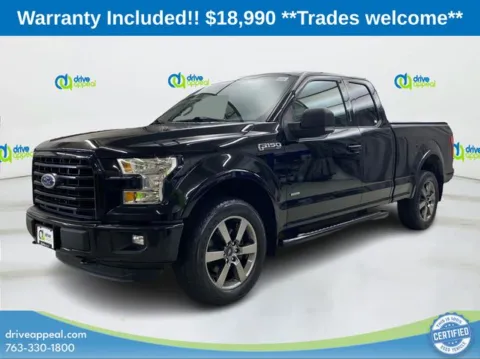 Black 2016 Ford F-150 XLT for sale in Anoka, MN