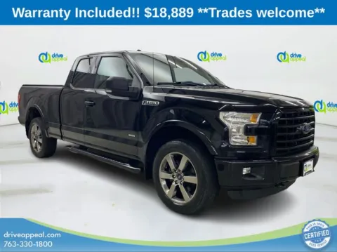 Black 2016 Ford F-150 XLT for sale in Anoka, MN