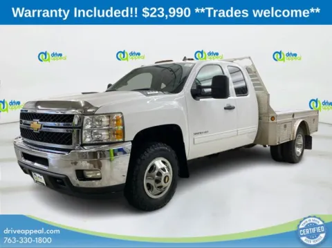 White 2012 Chevrolet Silverado 3500HD LT for sale in Anoka, MN