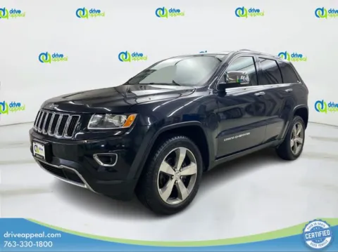 Blue 2015 Jeep Grand Cherokee Limited for sale in Anoka, MN