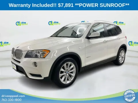 White 2014 BMW X3 xDrive28i for sale in Anoka, MN