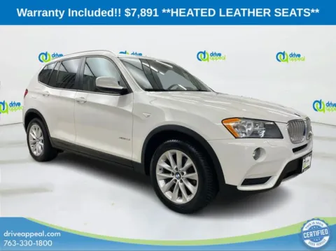 Another view of 2014 BMW X3 xDrive28i for sale in Anoka, MN at Drive Appeal Anoka