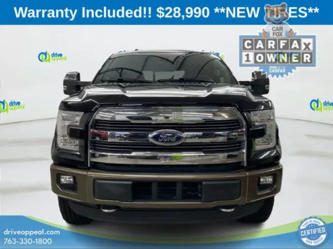 Photos of 2016 Ford F-150 Lariat for sale in Anoka, MN at Drive Appeal Anoka