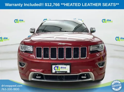 Another view of 2014 Jeep Grand Cherokee Overland for sale in Anoka, MN at Drive Appeal Anoka