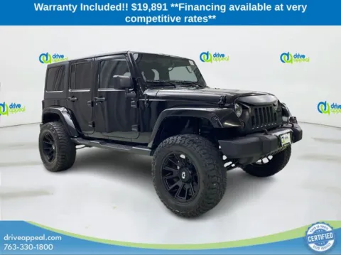 Another view of 2014 Jeep Wrangler Unlimited Sahara for sale in Anoka, MN at Drive Appeal Anoka
