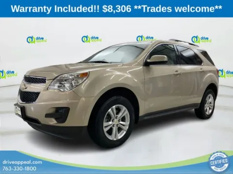 Gold 2011 Chevrolet Equinox LT for sale in Anoka, MN