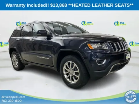 Another view of 2014 Jeep Grand Cherokee Limited for sale in Anoka, MN at Drive Appeal Anoka