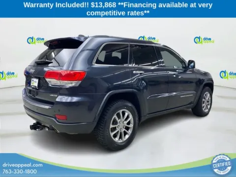 More photos of 2014 Jeep Grand Cherokee Limited at Drive Appeal Anoka, MN