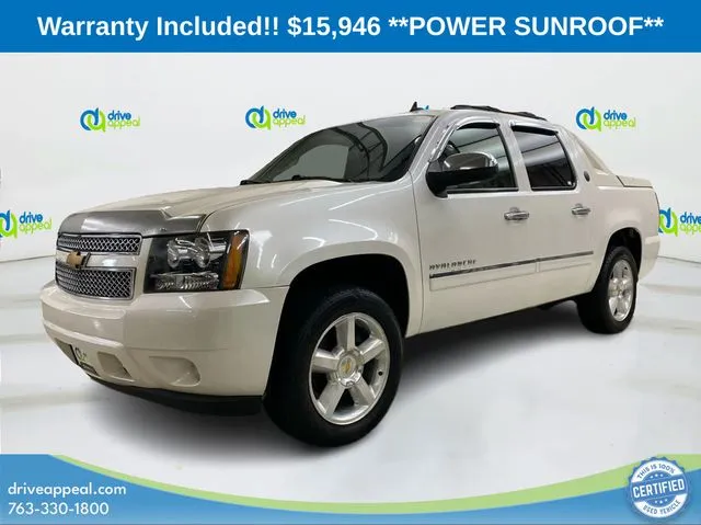 White 2013 Chevrolet Avalanche 1500 LTZ for sale in Anoka, MN