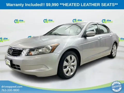 Silver 2009 Honda Accord EX-L for sale in Anoka, MN