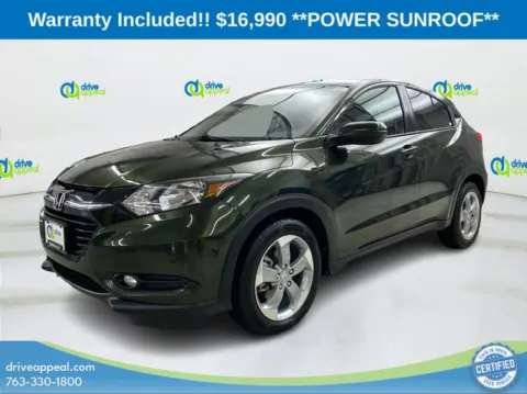 Green 2017 Honda HR-V EX for sale in Anoka, MN