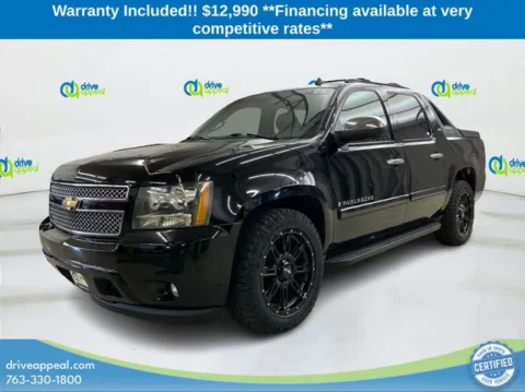 Black 2008 Chevrolet Avalanche 1500 LTZ for sale in Anoka, MN