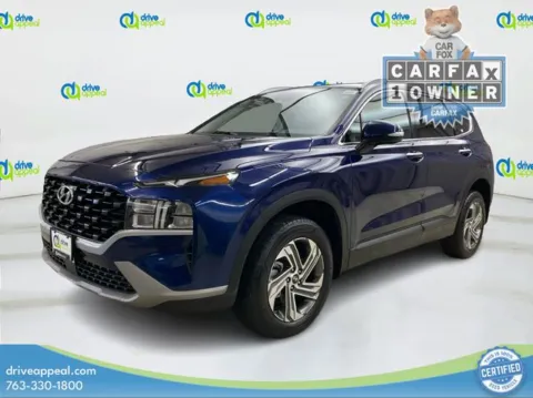 Blue 2023 Hyundai Santa Fe SEL for sale in Anoka, MN