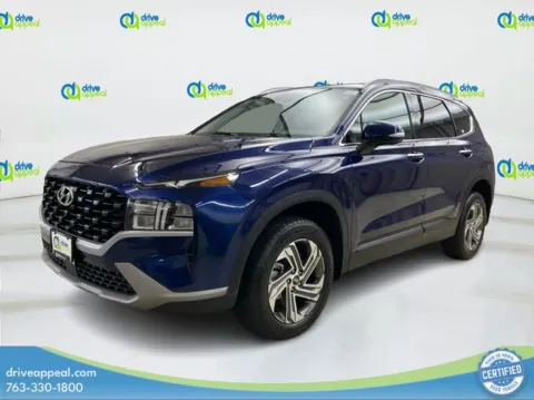 Blue 2023 Hyundai Santa Fe SEL for sale in Anoka, MN