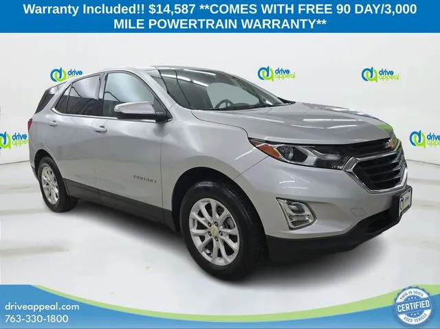 Silver 2019 Chevrolet Equinox LT for sale in Anoka, MN