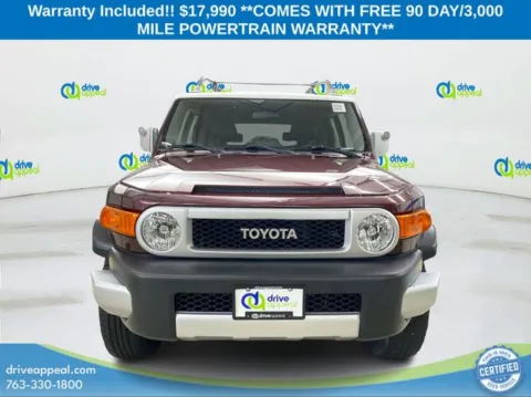 Another view of 2007 Toyota FJ Cruiser for sale in Anoka, MN at Drive Appeal Anoka