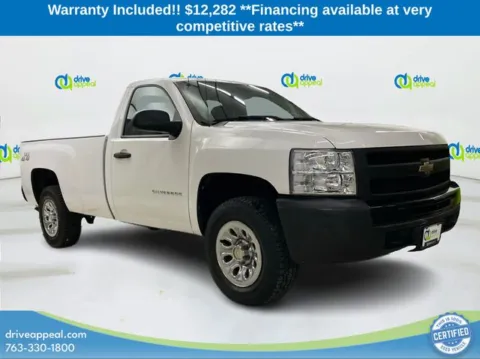 White 2011 Chevrolet Silverado 1500 Work Truck for sale in Anoka, MN