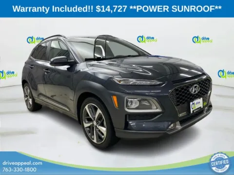 Gray 2018 Hyundai Kona Limited for sale in Anoka, MN