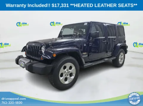 Photos of 2013 Jeep Wrangler Unlimited Sahara for sale in Anoka, MN at Drive Appeal Anoka