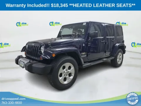 Photos of 2013 Jeep Wrangler Unlimited Sahara for sale in Anoka, MN at Drive Appeal Anoka