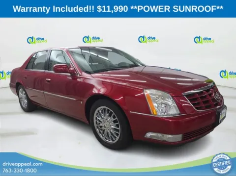 Red 2009 Cadillac DTS 1SE for sale in Anoka, MN