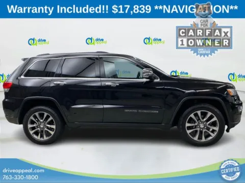More photos of 2018 Jeep Grand Cherokee Limited at Drive Appeal Anoka, MN