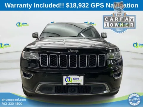Another view of 2018 Jeep Grand Cherokee Limited for sale in Anoka, MN at Drive Appeal Anoka