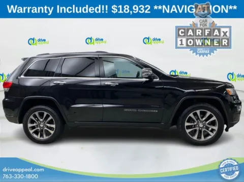More photos of 2018 Jeep Grand Cherokee Limited at Drive Appeal Anoka, MN