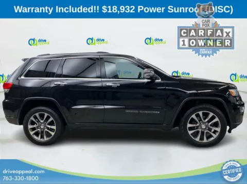 More photos of 2018 Jeep Grand Cherokee Limited at Drive Appeal Anoka, MN