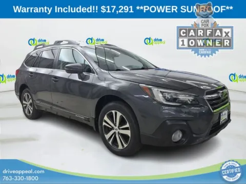 Gray 2018 Subaru Outback 2.5i for sale in Anoka, MN