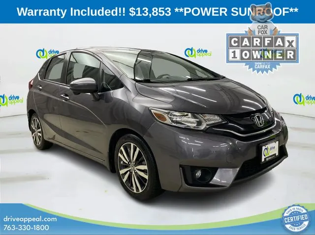Silver 2015 Honda Fit for sale in Anoka, MN