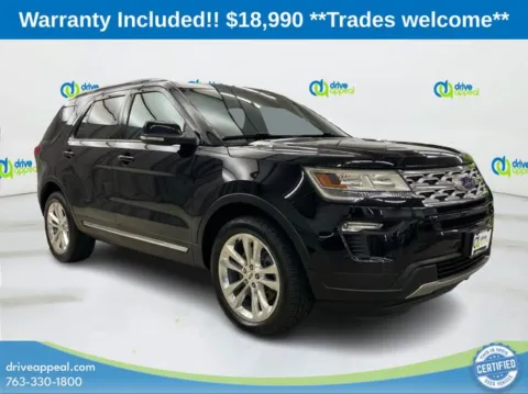 Black 2019 Ford Explorer XLT for sale in Anoka, MN