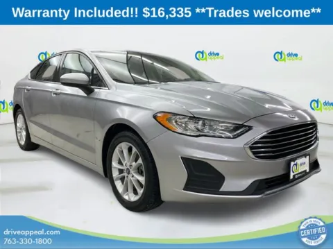 Silver 2020 Ford Fusion SE for sale in Anoka, MN
