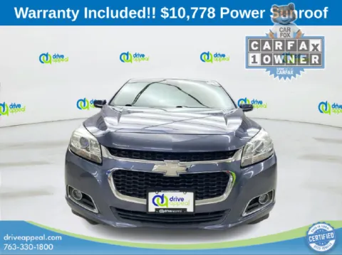 Another view of 2015 Chevrolet Malibu LT for sale in Anoka, MN at Drive Appeal Anoka