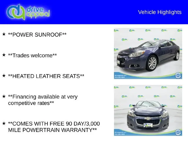 Chevrolet Malibu photo 12