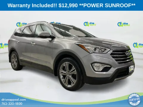 White 2014 Hyundai Santa Fe GLS for sale in Anoka, MN