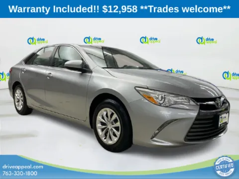 Silver 2015 Toyota Camry LE for sale in Anoka, MN
