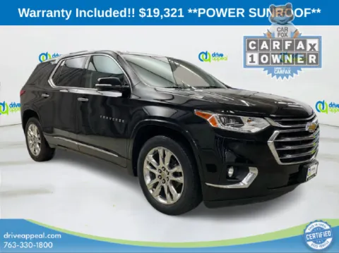 Black 2019 Chevrolet Traverse High Country for sale in Anoka, MN
