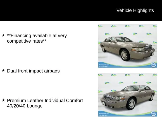 Lincoln Town Car photo 12