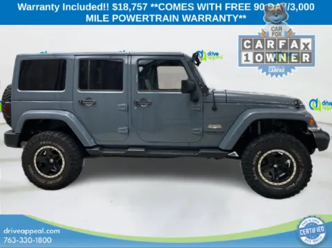 More photos of 2014 Jeep Wrangler Unlimited Sahara at Drive Appeal Anoka, MN