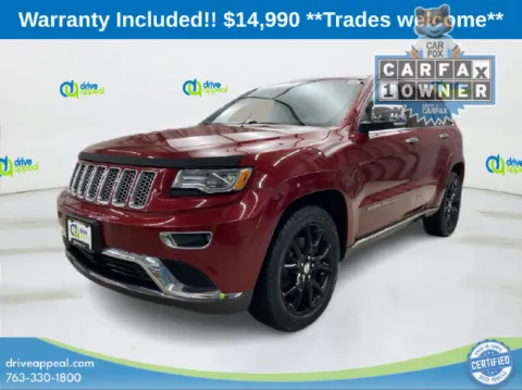 Photos of 2014 Jeep Grand Cherokee Summit for sale in Anoka, MN at Drive Appeal Anoka
