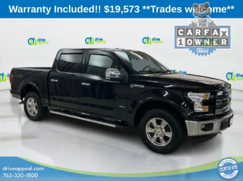 Black 2017 Ford F-150 Lariat for sale in Anoka, MN