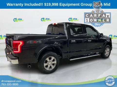 More photos of 2017 Ford F-150 Lariat at Drive Appeal Anoka, MN