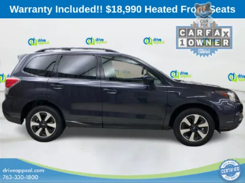 More photos of 2017 Subaru Forester 2.5i Premium at Drive Appeal Anoka, MN