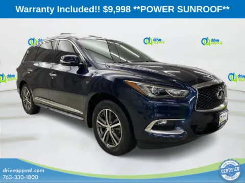 Blue 2017 INFINITI QX60 for sale in Anoka, MN