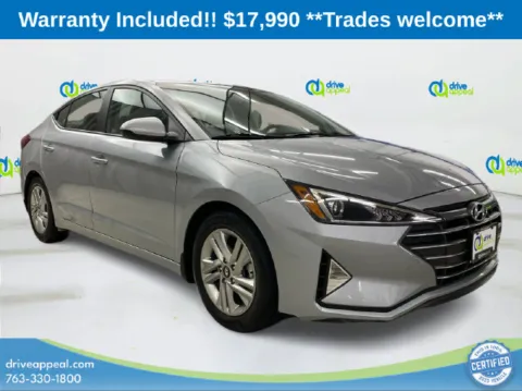 Silver 2020 Hyundai Elantra SEL for sale in Anoka, MN
