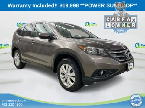 Gray 2014 Honda CR-V EX-L for sale in Anoka, MN