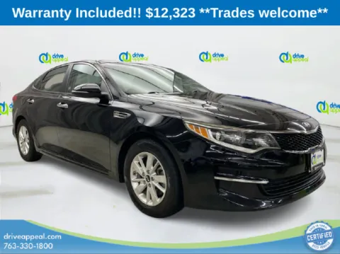 Black 2018 Kia Optima LX for sale in Anoka, MN